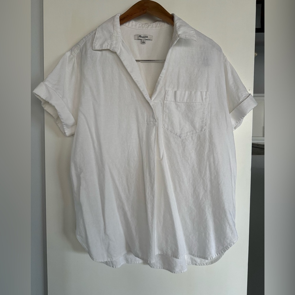 Madewell Courier Shirt, Size Small